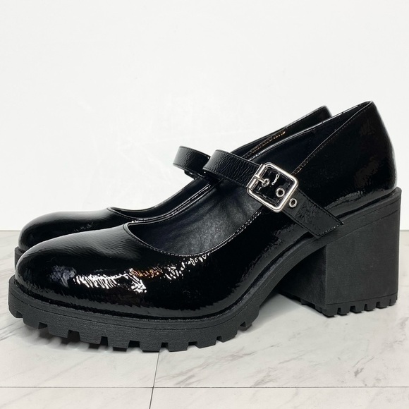 New! Dirty Laundry Lita Black Patent Mary Jane Pump 10 - Picture 1 of 14